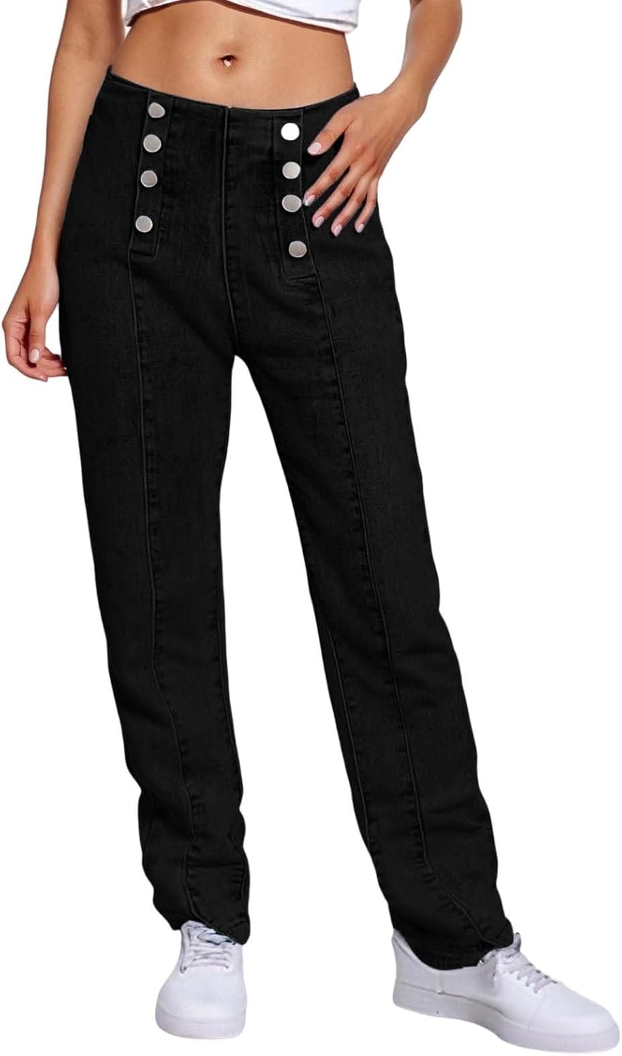 専用です。 レディース ストレッチデニムジーンズ ハイウエスト スリムフィット